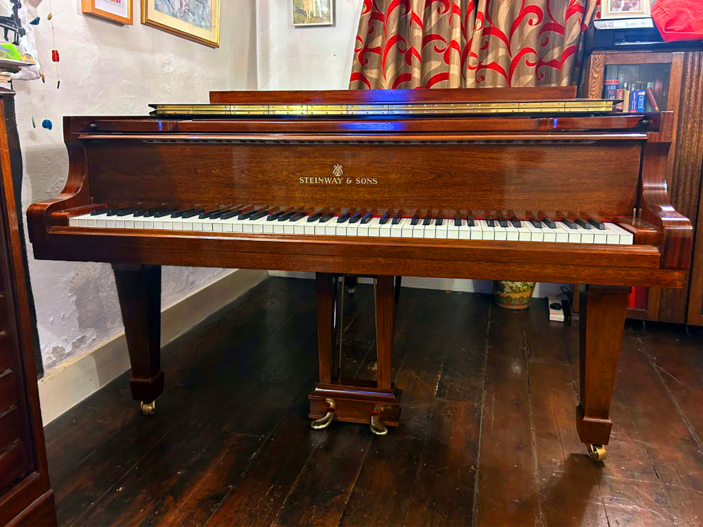 steinway model m for sale front view